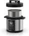 Nutricook SMART POT, 6L Capacity, 12-in-1 Electric Pressure Cooker, Slow Cooker, Rice Cooker &amp; More, 1200W, 17 Presets, Smart Lid, Stainless Steel Pot, SP320-ON, 2-Year Warranty