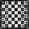 Harley Fitness - Historic Antique Wooden Chess Board - Vintage Design with Intricate Detailing in Silver and Copper - Folding Chessboard &ndash; Ideal for Beginners and Professional Players