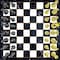 Harley Fitness - Black and Gold Wooden Chess Sets - Chess &amp; Checkers Board Game Chess Board - with 2 Extra Queens - Elegant Vintage Design - Folding Chessboard &ndash; Sets for Adults &amp; Kids