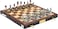 HARLEY FITNESS WOODEN CHESS BOARD WITH GLOSSY LUXURY CHESS PIECES SET - S5023A