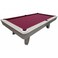 Harley Fitness Vertex 9FT Professional Solid Wood Pool Table with 25mm Slate Top, K55 Rubber Cushion, and Blue Felt   Premium Rubberwood Billiard Table for Home, Club &amp; Commercial Use