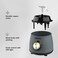 CARRERA CRR567 Blender 3-in-1, Powerful 600W Copper Motor with 1.5L Jar, Stainless Steel Blades, LED Display &amp; Knob Control, Modern Design, Perfect for Mixing, Grinding and Blending, 2 Years Warranty