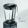 CARRERA CRR654 Blender Powerful 1300W with 10 Variable Speeds, LED Display &amp; 1.5L Glass Jar, Knob Control &amp; 6 Stainless Steel Blades, 3 Preset Program, User friendly &amp; Safe feature, 2 Years Warranty