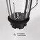 CARRERA CRR654 Blender Powerful 1300W with 10 Variable Speeds, LED Display &amp; 1.5L Glass Jar, Knob Control &amp; 6 Stainless Steel Blades, 3 Preset Program, User friendly &amp; Safe feature, 2 Years Warranty