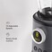 CARRERA CRR654 Blender Powerful 1300W with 10 Variable Speeds, LED Display &amp; 1.5L Glass Jar, Knob Control &amp; 6 Stainless Steel Blades, 3 Preset Program, User friendly &amp; Safe feature, 2 Years Warranty