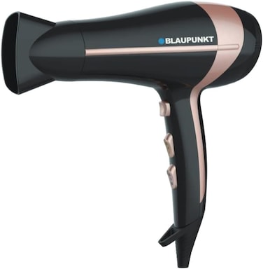 Blaupunkt Hair Dryer 2000W - Ionic Function, 3 Heat &amp; 2 Speed Settings, Cool Shot, Diffuser &amp; Concentrator Attachments, Lightweight Design, Fast Drying, Frizz Control, 2-Year Warranty - SDL425BK