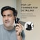 Blaupunkt Shaver for Men - 3 Floating Heads, Pop-Up Trimmer, USB-C Charging, LCD Display, 180 Min Runtime, Wet &amp; Dry Use, Travel Lock, Corded/Cordless, Waterproof, 2-Year Warranty - SVM422