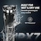 Blaupunkt Shaver for Men - 3 Floating Heads, Pop-Up Trimmer, USB-C Charging, LCD Display, 180 Min Runtime, Wet &amp; Dry Use, Travel Lock, Corded/Cordless, Waterproof, 2-Year Warranty - SVM422
