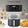 Blaupunkt Digital Air Fryer 1500W - 5L Large Capacity, 10 Preset Cooking Menus, Rapid Air Circulation, LED Display, Cool Touch Design, Low Oil Frying, Non-Stick Basket, KAD515