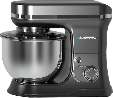 Blaupunkt Stand Mixer 1000W - 6-Speed with Pulse, 5L Stainless Steel Bowl, Dough Hook, Beater, Whisk, Metal Gear, Planetary Mixing, Splash Guard, Tilt Head, 2-Year Warranty - PMS510