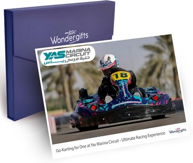 Yas Marina Circuit  Go-Karting Session - Ultimate Racing Experience with Free Spa Gift Box