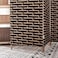 Vital 4-Panel Room Dividers and Folding Privacy Screens Partition Walls for Bedroom Rattan Screen Divider Portable Freestanding Privacy Wall (A3)