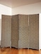 Vital 4-Panel Room Dividers and Folding Privacy Screens Partition Walls for Bedroom Rattan Screen Divider Portable Freestanding Privacy Wall (A4)