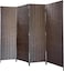 Vital 4-Panel Room Dividers and Folding Privacy Screens Partition Walls for Bedroom Rattan Screen Divider Portable Freestanding Privacy Wall (A9)