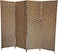 Vital 4-Panel Room Dividers and Folding Privacy Screens Partition Walls for Bedroom Rattan Screen Divider Portable Freestanding Privacy Wall (A10)