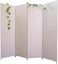Vital 4-Panel Room Dividers and Folding Privacy Screens Partition Walls for Bedroom Rattan Screen Divider Portable Freestanding Privacy Wall (A13)