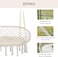 VITAL Double Swing Chair for Outside Hammock Garden, Large Hanging Macrame Swing Chair for Indoor/Outdoor Relax, Adult Hammock Boho Chair Max 700 lbs Capacity for Porch Balcony Backyard