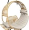 VITAL Patio Swings Egg Chair Wicker Rattan Swing Seat Furniture Outdoor Patio Swing Chair With Bed Design for Patio, Balcony, Garden, indoor and Outdoor Furniture 107 x 75 x 210 cm
