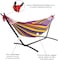 Vital Hammock Chair with Stand Included, Comfortable Fabric Hammock Swing Chair with Stand &amp; Travel Bag，Durable Hammock Up to 450lbs, Perfect for Camping Outdoor/Indoor Patio Backyard