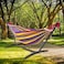 Vital Hammock Chair with Stand Included, Comfortable Fabric Hammock Swing Chair with Stand &amp; Travel Bag，Durable Hammock Up to 450lbs, Perfect for Camping Outdoor/Indoor Patio Backyard