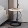VITA Side End Table, Lightweight Portable Nordic Coffee Table, Easy to Assemble, for Small Space - Living Room Bedroom Balcony VI-CT-22