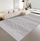 Vital Area Rugs Soft Modern Rug Carpet Geometric Stripe Rug Non Slip Modern Carpet, Abstract Printed Floor Rugs for Home Decorative, Soft &amp; Non-Slip &amp; Washable Indoor Mat (K-327, 160 x 230 cm)
