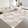 Vital Area Rugs Soft Modern Rug Carpet Geometric Stripe Rug Non Slip Modern Carpet, Abstract Printed Floor Rugs for Home Decorative, Soft &amp; Non-Slip &amp; Washable Indoor Mat (K-120, 160 x 230 cm)