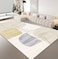 Vital Area Rugs Soft Modern Rug Carpet Geometric Stripe Rug Non Slip Modern Carpet, Abstract Printed Floor Rugs for Home Decorative, Soft &amp; Non-Slip &amp; Washable Indoor Mat (K-325, 200 x 300 cm)