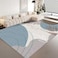 Vital Area Rugs Soft Modern Rug Carpet Geometric Stripe Rug Non Slip Modern Carpet, Abstract Printed Floor Rugs for Home Decorative, Soft &amp; Non-Slip &amp; Washable Indoor Mat (K-327, 200 x 300 cm)