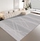 Vital Area Rugs Soft Modern Rug Carpet Geometric Stripe Rug Non Slip Modern Carpet, Abstract Printed Floor Rugs for Home Decorative, Soft &amp; Non-Slip &amp; Washable Indoor Mat (K-327, 200 x 300 cm)