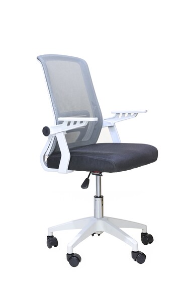 كرسي مكتب مريح من Arfan مع دعم قطني، وسادة أكثر سمكًا، دوران 360 درجة، ارتفاع قابل للتعديل، وعجلات ناعمة - كرسي مكتب متين ومريح للمنزل والمكتب