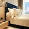BAMBOO FLAT SHEET CREAM COLOUR 300TC (210x280cm)