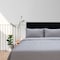 BAMBOO DUVET COVER GREY COLOUR 300TC (135x200cm)