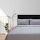 BAMBOO DUVET COVER GREY COLOUR 300TC (260x240cm)