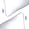 Silentnight Luxury Micro Fibre Pillow w/ Silver Piping (800GSM)