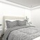 Zahra Grey Comforter - 3pc Set (230x220cm)