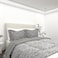 Zahra Grey Comforter - 3pc Set (260x220cm)