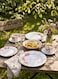 Timmy Proclean Dinner Set - 20 Pieces Floral Design Tableware
