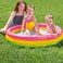 HEXAR&reg; Round Inflatable Swimming Pool Kiddie Pool Blow Up Swimming Pool for Kids Toddler Bathing Tub Portable &amp; Foldable (114x25 CM)
