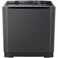 LG Twin Tub Washing Machine 15KG Wind Jet Dry, Roller Jet, 3 Wash Programs, Black Color