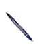 Pentel Twin Tip Permanent Markers Blue 2 Pack