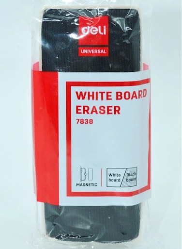 Deli Magnetic Whiteboard Eraser &ndash; Assorted Colours