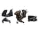 Youbi Toddler German Travel System with New Born Attachment - Black