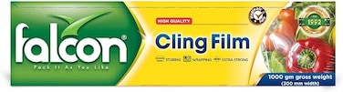 Falcon Cling Film with Cutter, 1000 gm, 300 mm Width