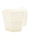 Karin Wall Pot Cream &ndash; 14x14x13 cm, Stylish Decorative Wall Planter
