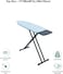 Ironing Board 48x15 Inch &ndash; Adjustable Height, Steel Frame, Foldable Stand, Assorted Colors