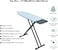 Ironing Board 48x15 Inch &ndash; Adjustable Height, Steel Frame, Foldable Stand, Assorted Colors