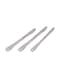 3-Piece Table Knife Set – Silver, Standard Size