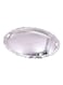 Acrylic Serving Tray &ndash; Silver Finish, 64x47x8 cm, Durable &amp; Elegant Design