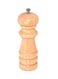 Wooden Pepper Mill Beige &ndash; 6.75 Inch Manual Grinder for Fresh Spices
